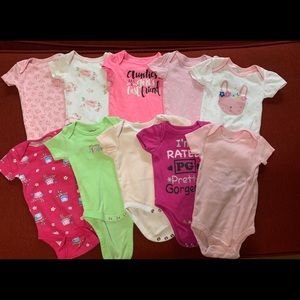 0-3 months baby girl bundle